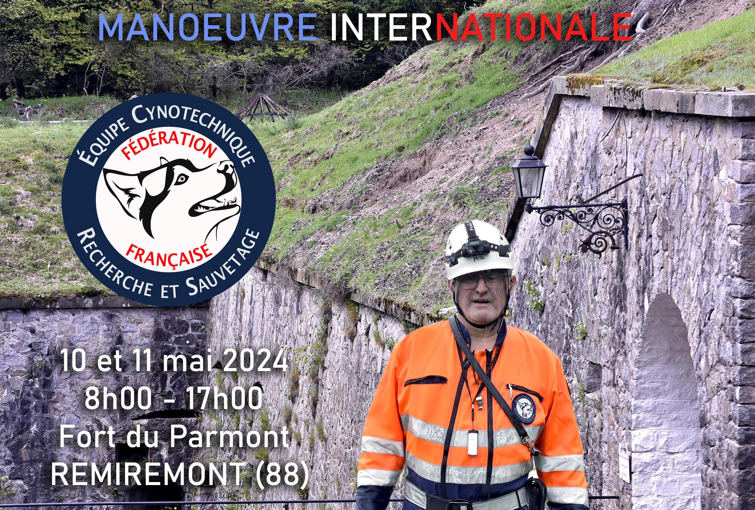 Manoeuvre Internationale FFECRS 2024 : les inscriptions sont ouvertes ! 10-11 mai 2024